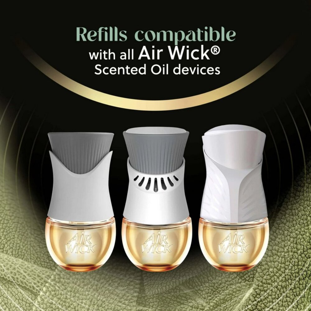 New✅Air Wick Vibrant Essential Oil Refill,Eucalyptus & Wild Berries Bundle of 4!